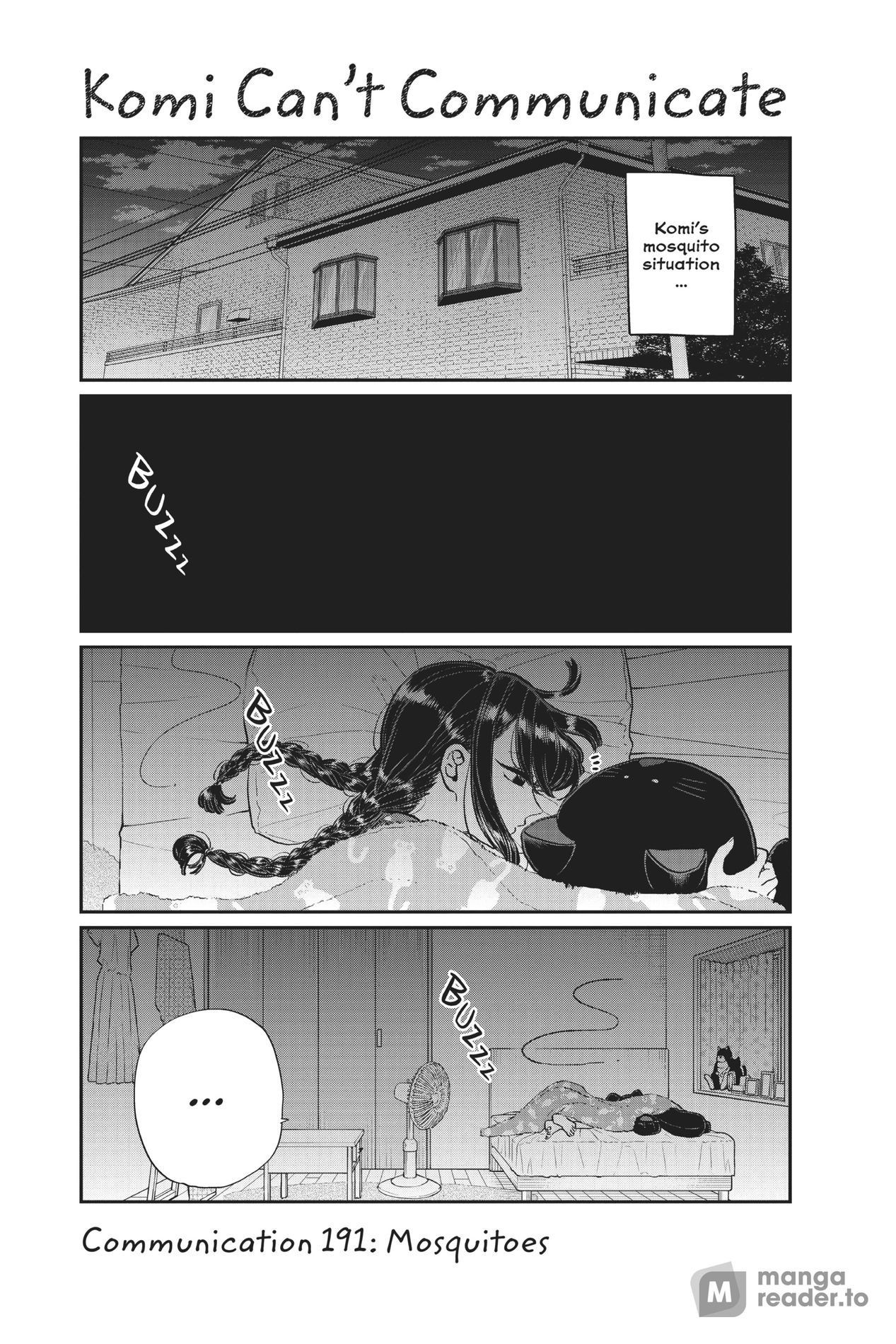 Komi Can’t Communicate, Chapter 191 image 1